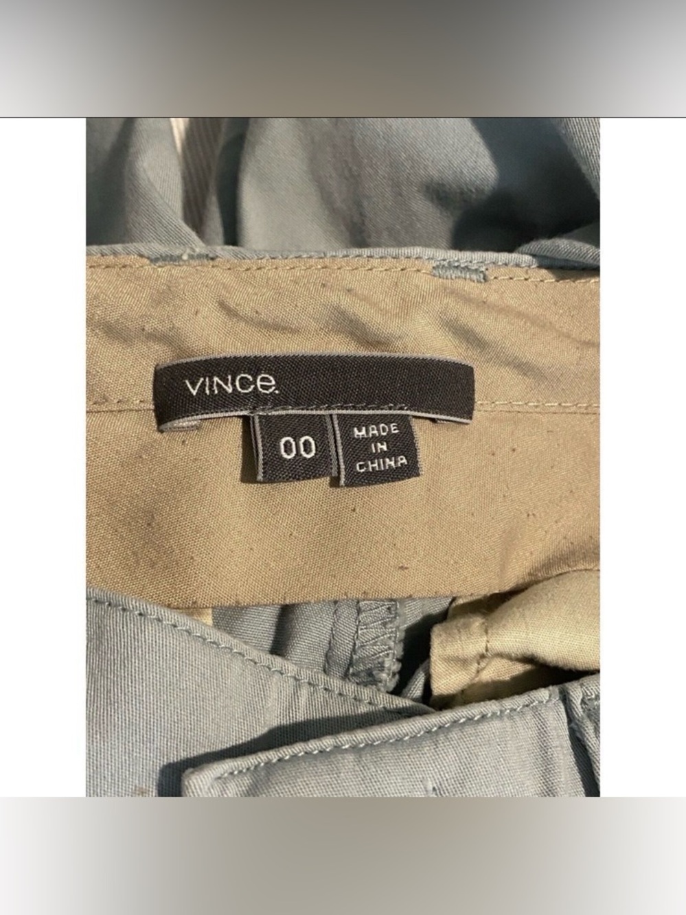 Vince Light Blue Wide Leg Pants - Picture 6 of 9